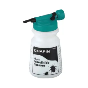 CHAPIN G385 Hose End Sprayer, 32 oz Cup, Poly