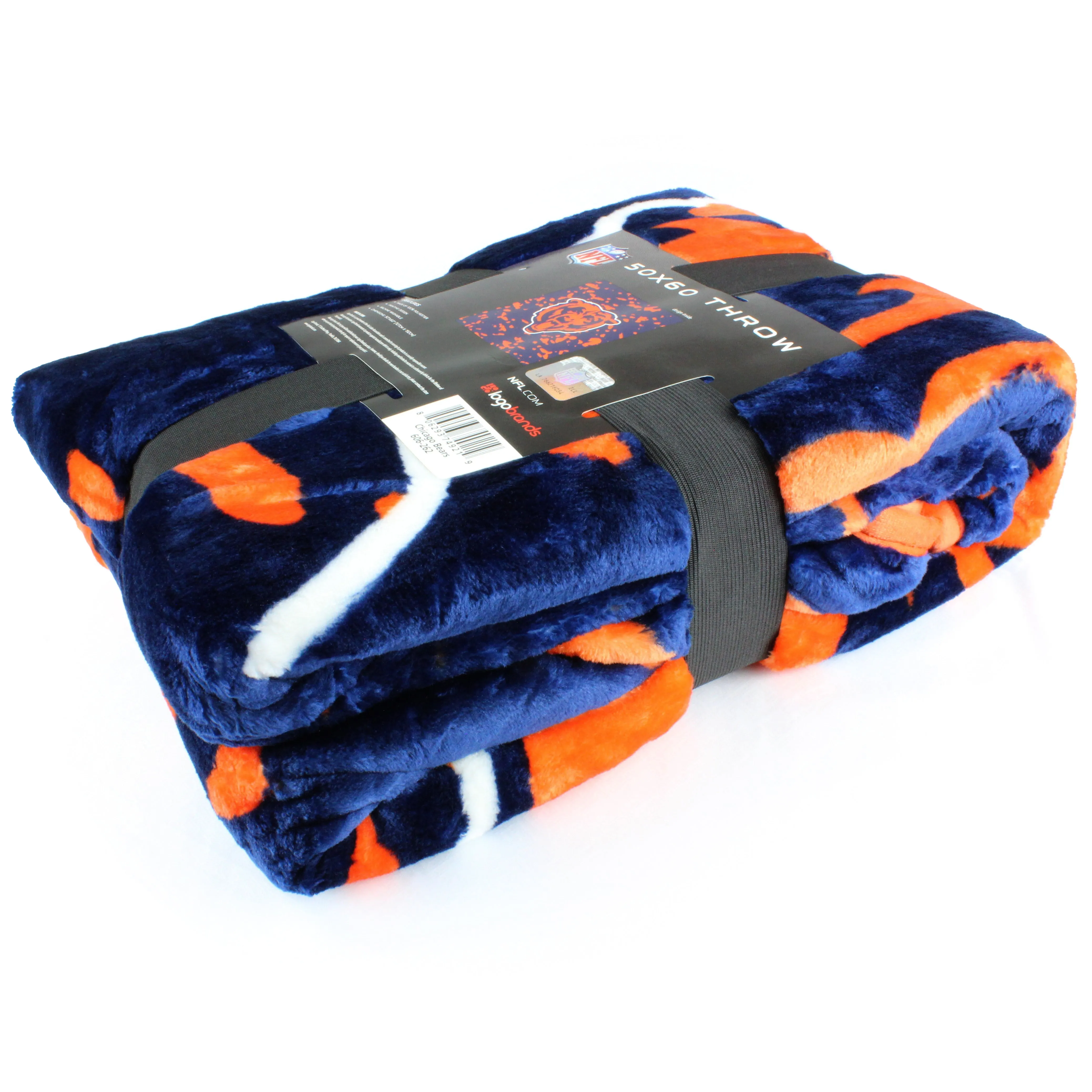 Chicago Bears NFL Throw Blanket, 50" x 60"