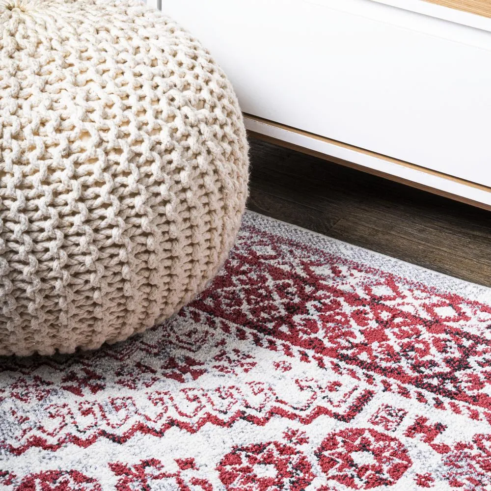 Chitado Boho Cottage Medallion Area Rug