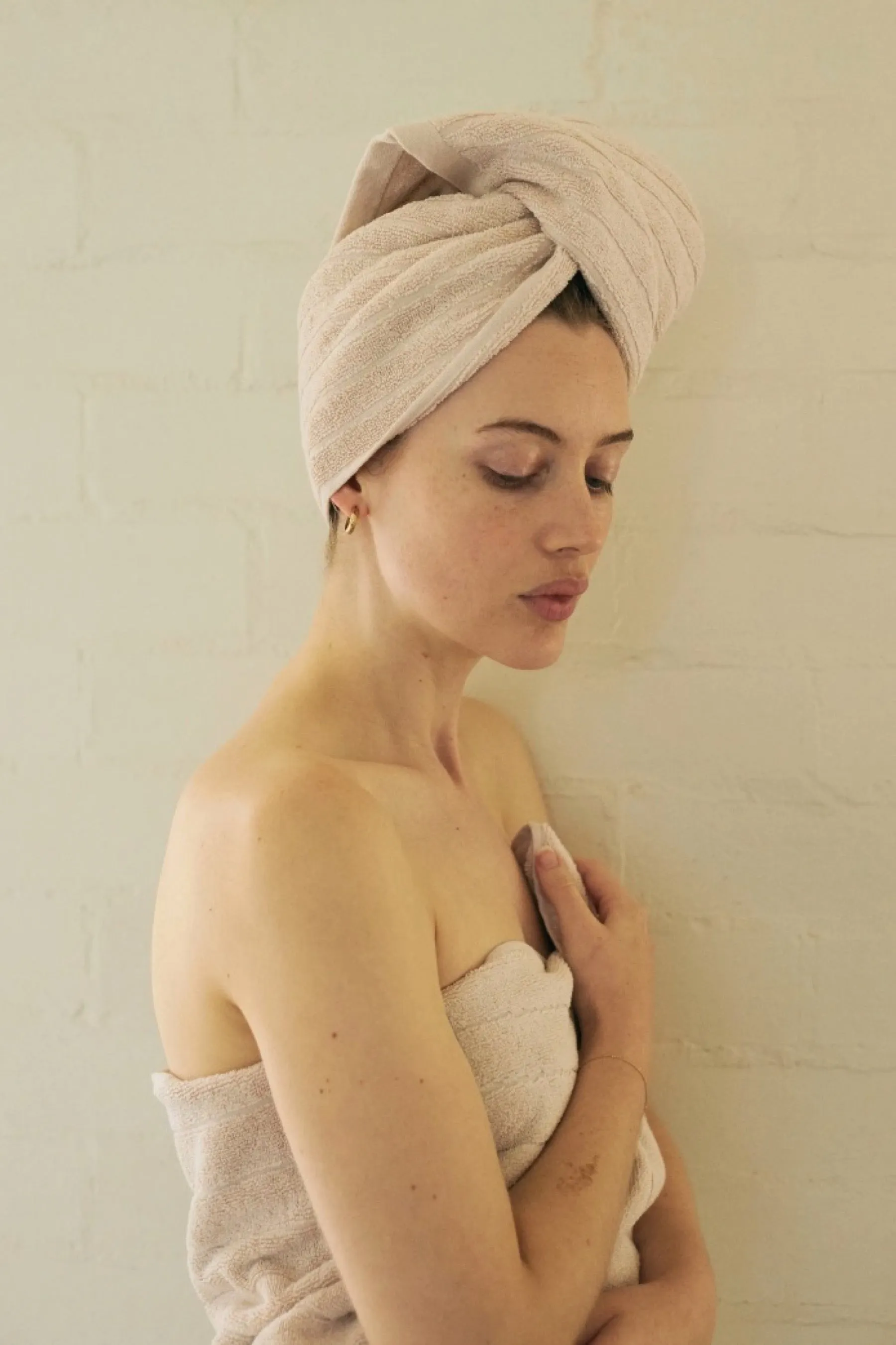 Clay Clovelly Hand Towel