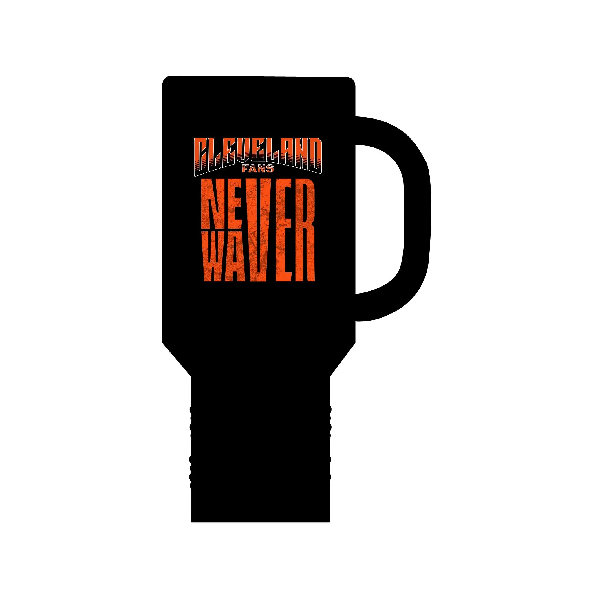 Cleveland Fans Never Waver Insulated Travel Mug, 40oz