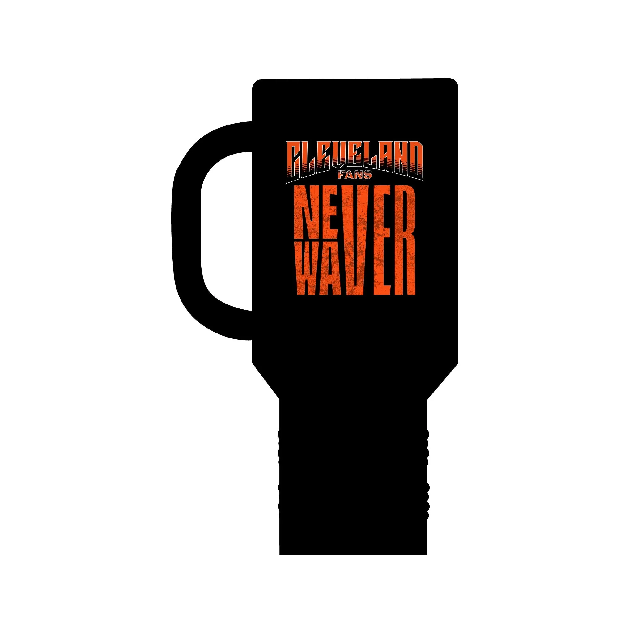 Cleveland Fans Never Waver Insulated Travel Mug, 40oz