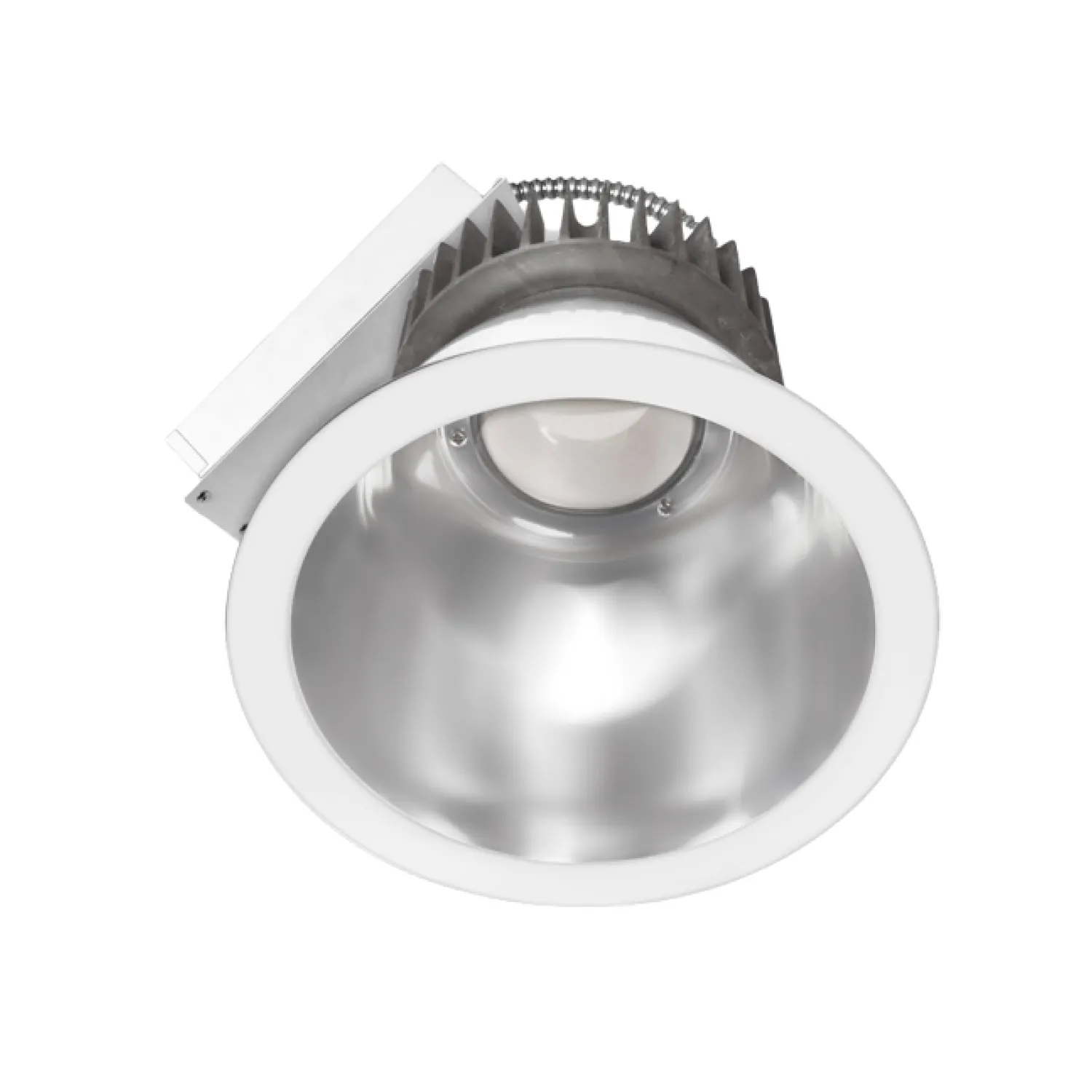 Commercial Recessed LED Retrofit Lighting, 8 Inch, 40W, 4000 Lumens