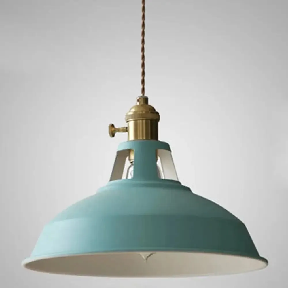 Contemporary Metal Barn Pendant Light Fixture for Restaurants