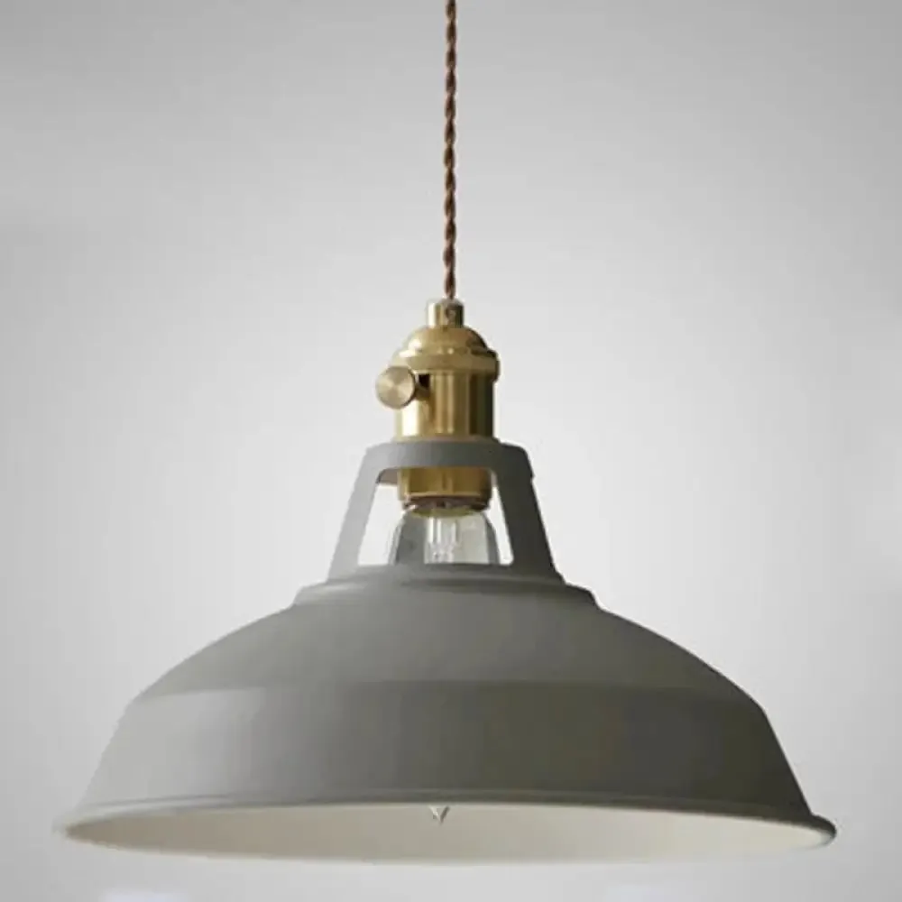 Contemporary Metal Barn Pendant Light Fixture for Restaurants