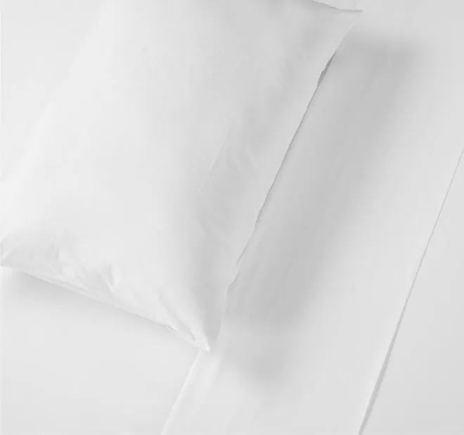 Cotton Deluxe Standard Pillowcase White