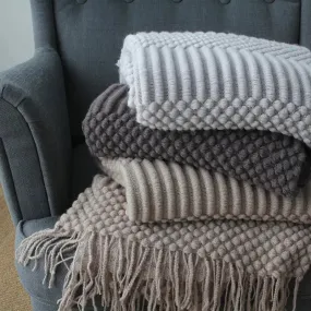 Cozy Knitted Sofa Blanket