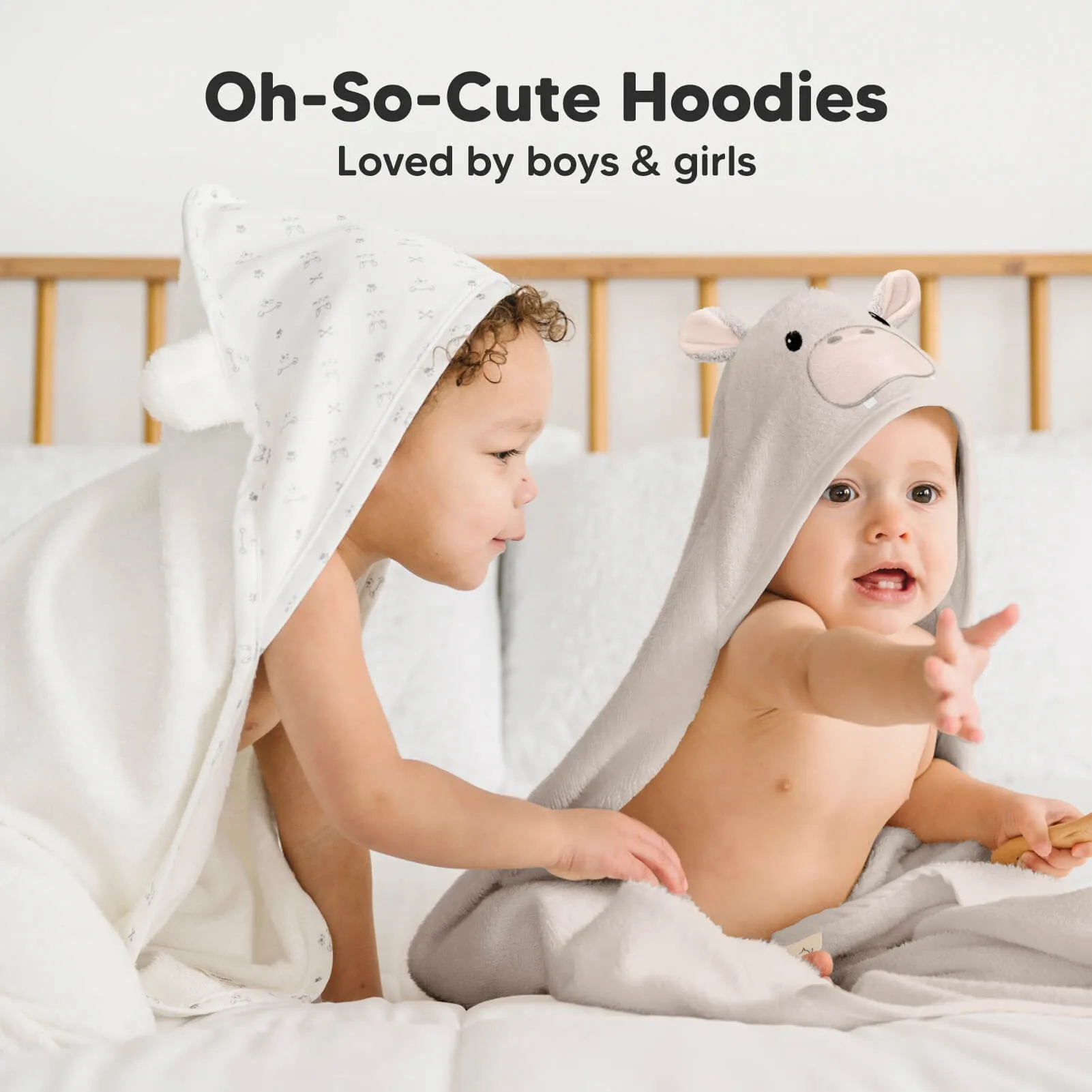 Cuddle Baby Hooded Towel (Hippo)