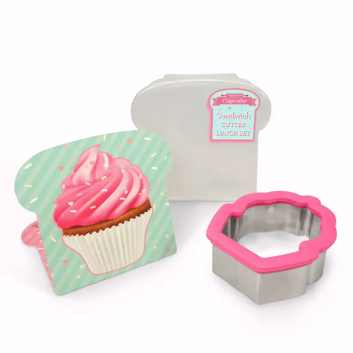 Cupcake Sandwich Cutter Lunch Set