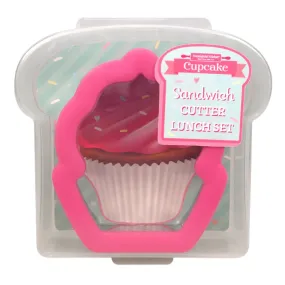 Cupcake Sandwich Cutter Lunch Set