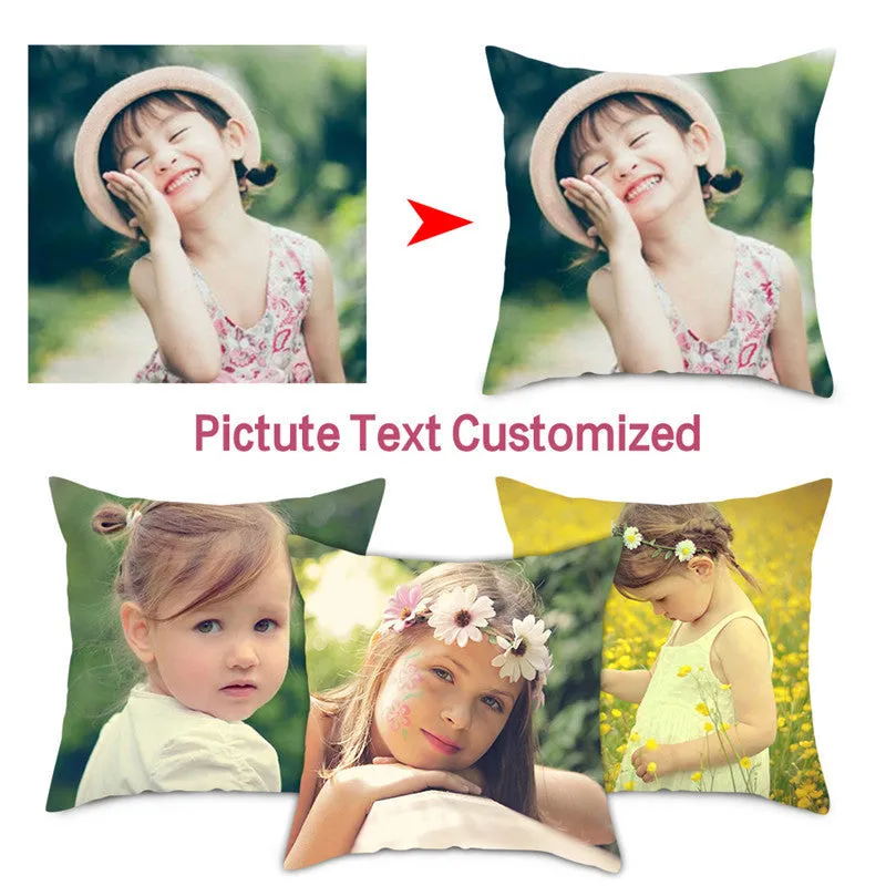 Cushion Cover DIY Home Double-sided Customization