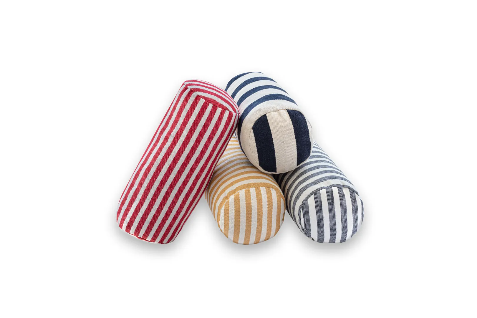 Cushion With Filling Remy Striped Cylinder