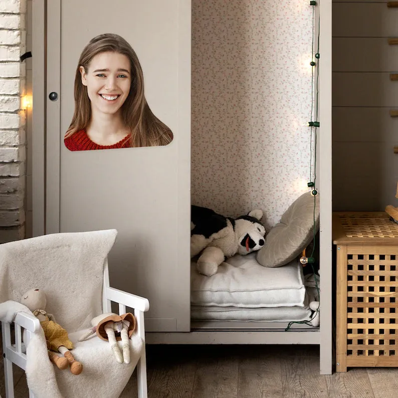 Custom Face Wall Decal