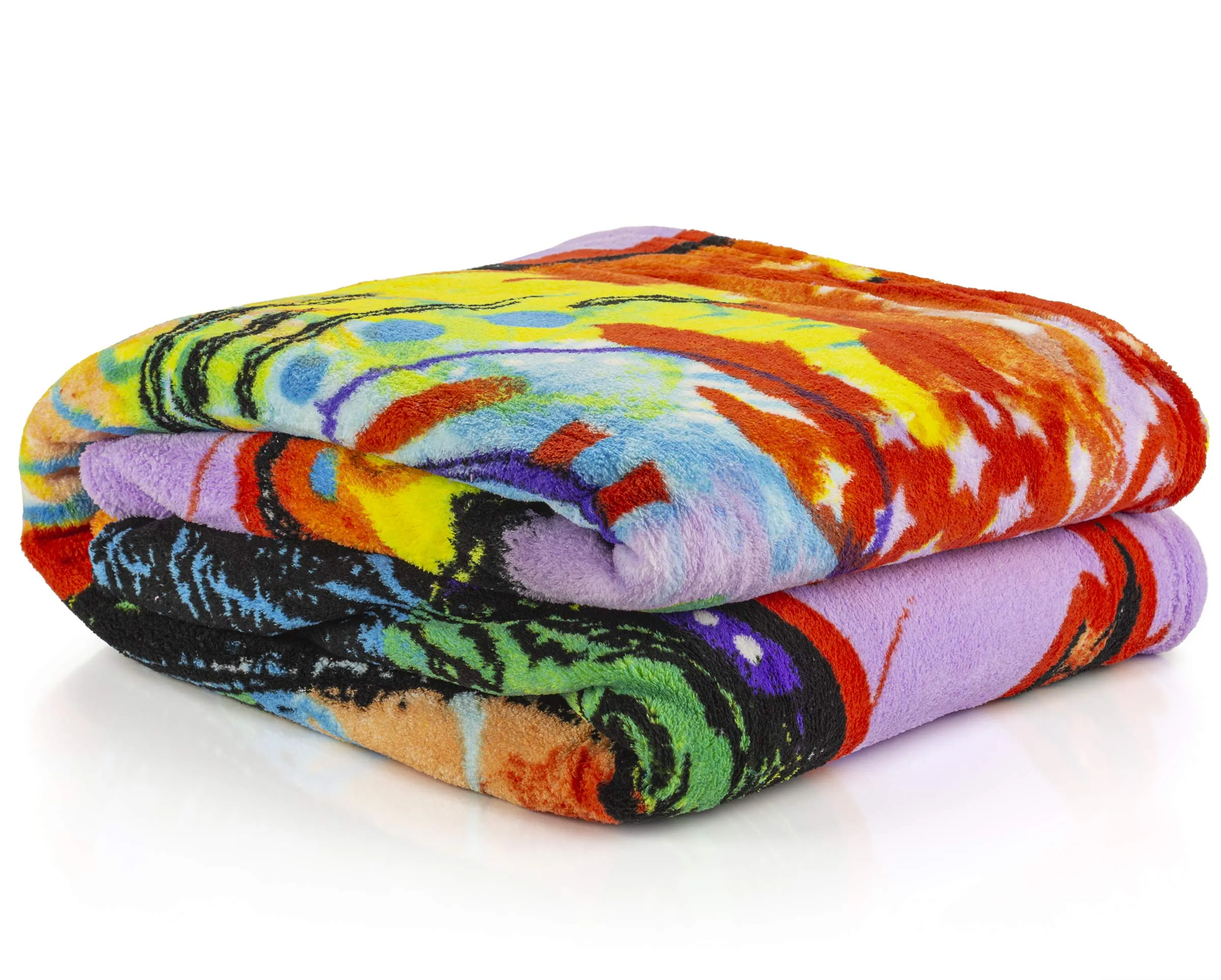 Dawhud Direct Fleece Throw Blanket by Dean Russo (Lion