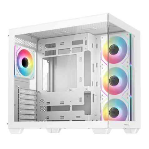 DEEPCOOL CG530 4F BLACK / WHITE Mid Tower (ATX) Gaming PC Case