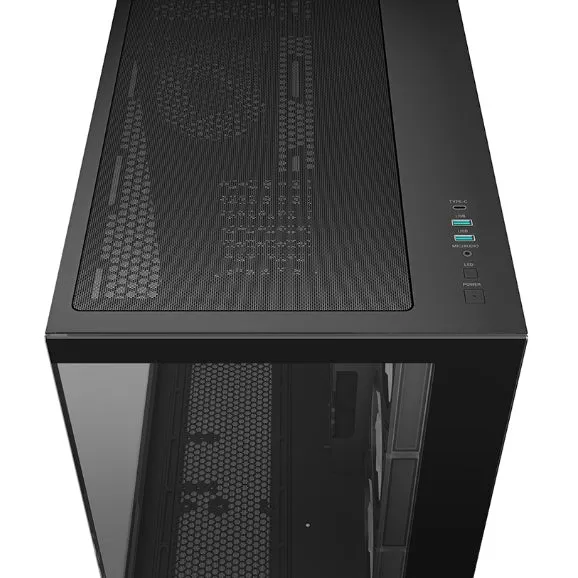 DEEPCOOL CG530 4F BLACK / WHITE Mid Tower (ATX) Gaming PC Case