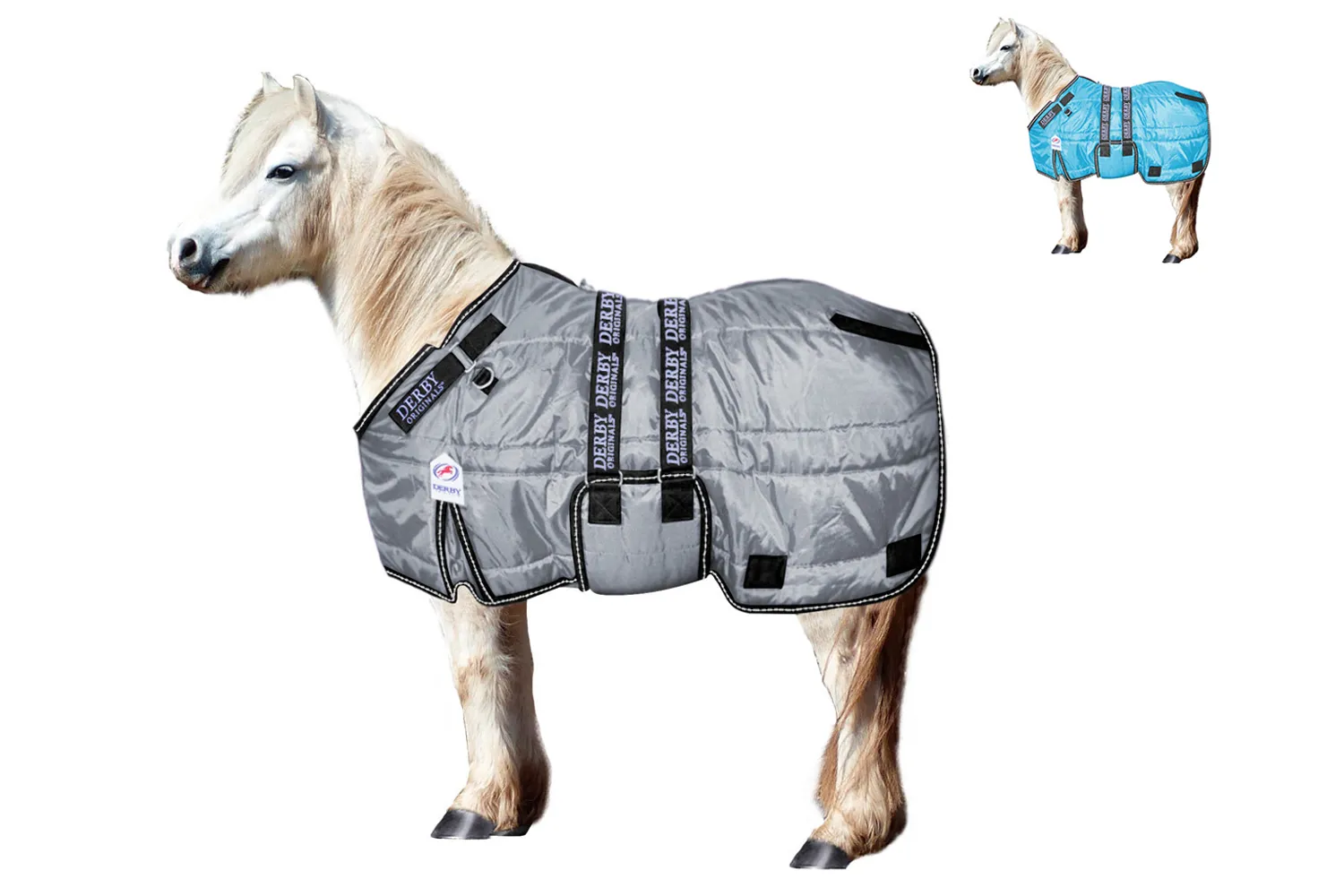 Derby Originals Nordic Tough Closed Front 420D  Winter Mini Horse and Pony Stable Blanket 200g Medium Weight