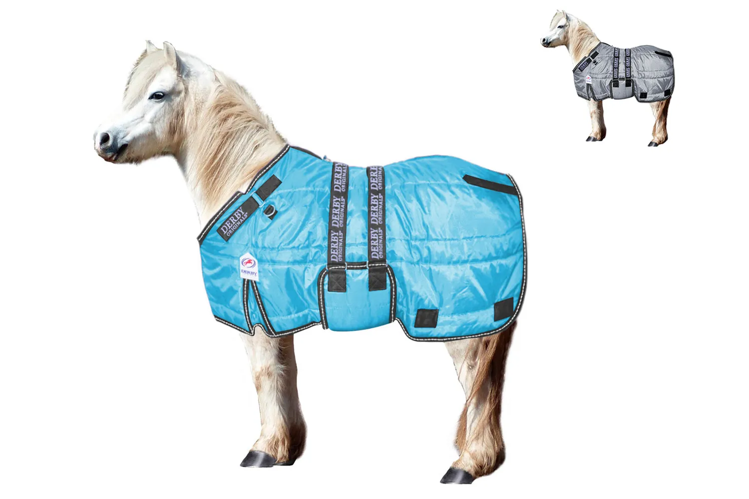 Derby Originals Nordic Tough Closed Front 420D  Winter Mini Horse and Pony Stable Blanket 200g Medium Weight