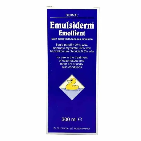 Dermal Emulsiderm Emollient Bath Additive (300ml)