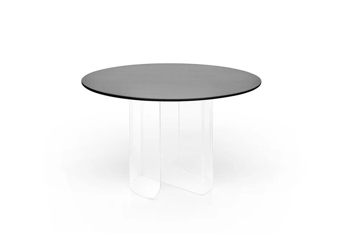 Dining Table - Plateau Round Transparent