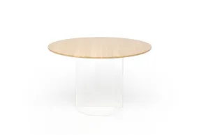 Dining Table - Plateau Round Transparent