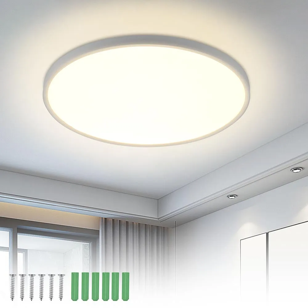 DIY 50W 24" LED Flush Ceiling Light Color Change