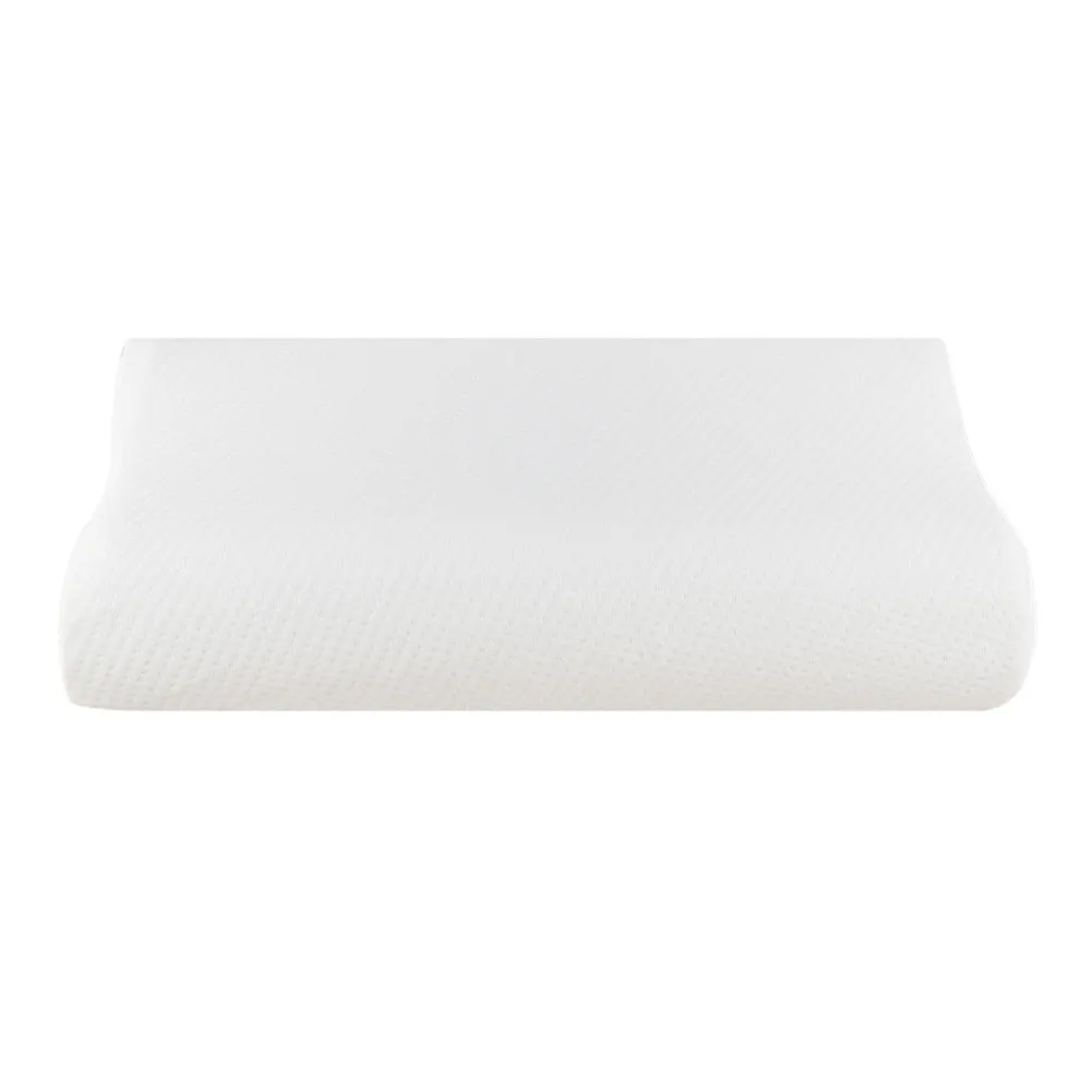 DSSTYLES Contour Pillow Memory Foam Pillow White