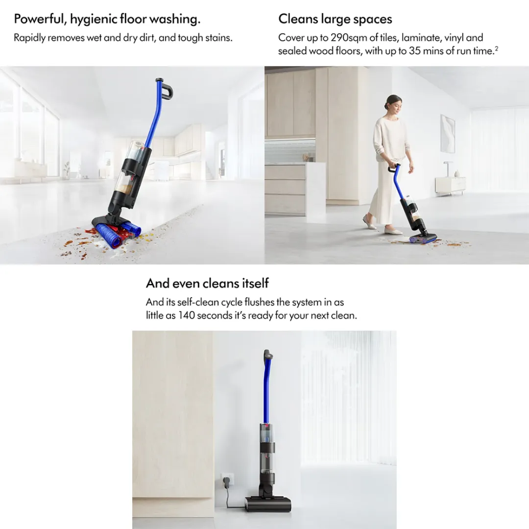 Dyson WashG1 WR01 (Ultra Blue & Matt Black) Wet Floor Cleaner