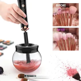 Electric Makeup Brush Cleaner & Convenient Washing Make up  Cleaning Tool Machine