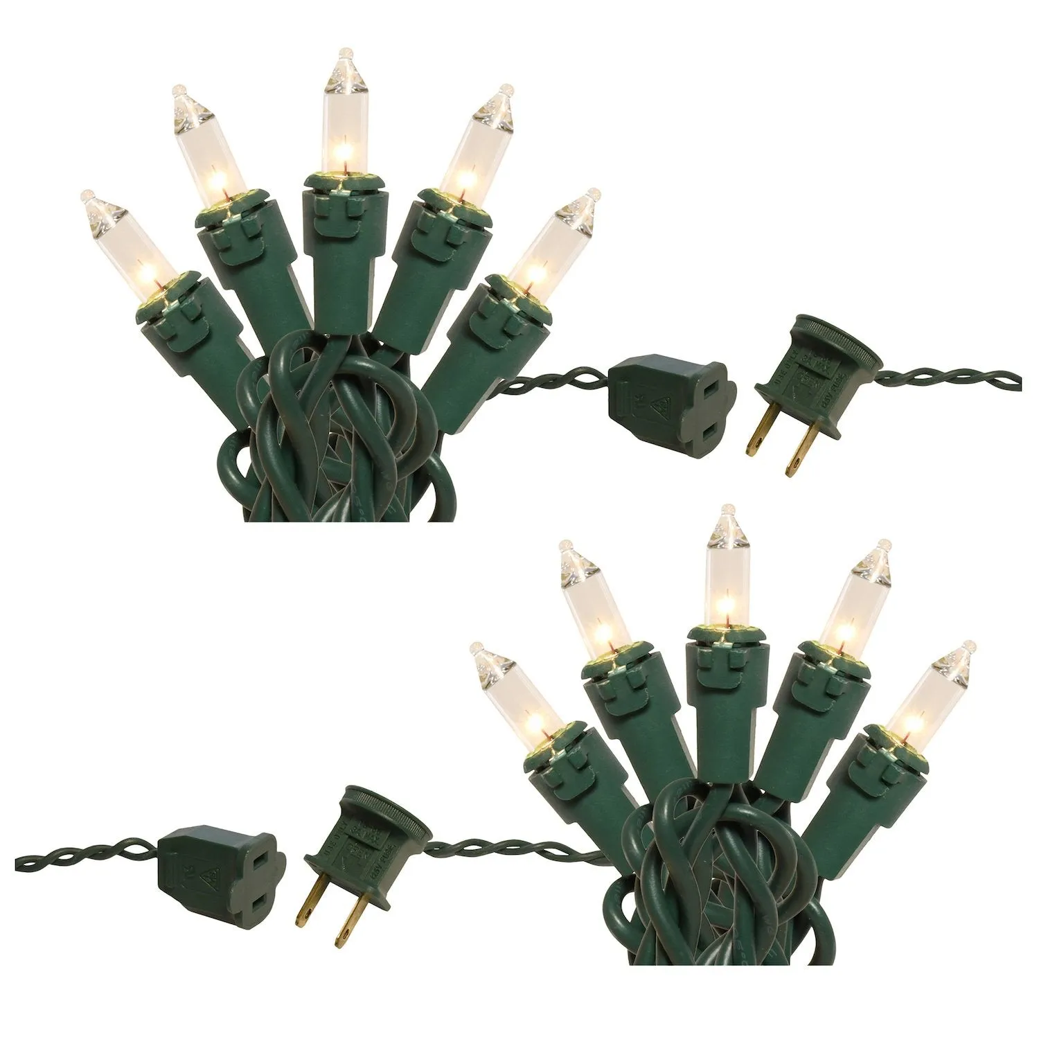 Electric Mini String Lights with 100 Bulbs