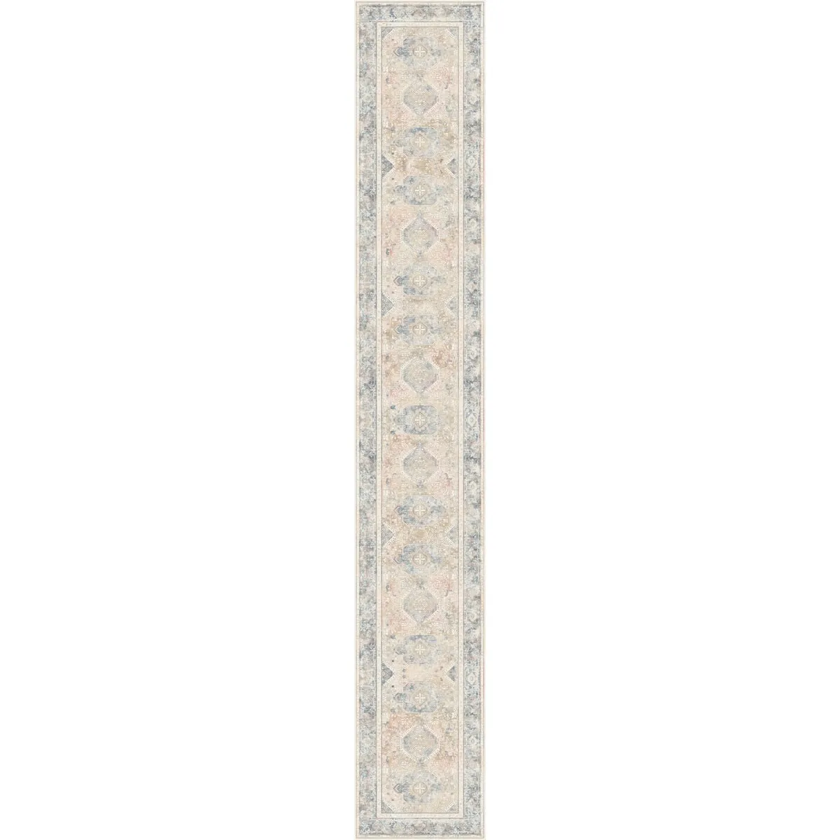 Elera Blue Red Beige Rug