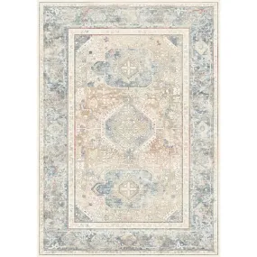 Elera Blue Red Beige Rug