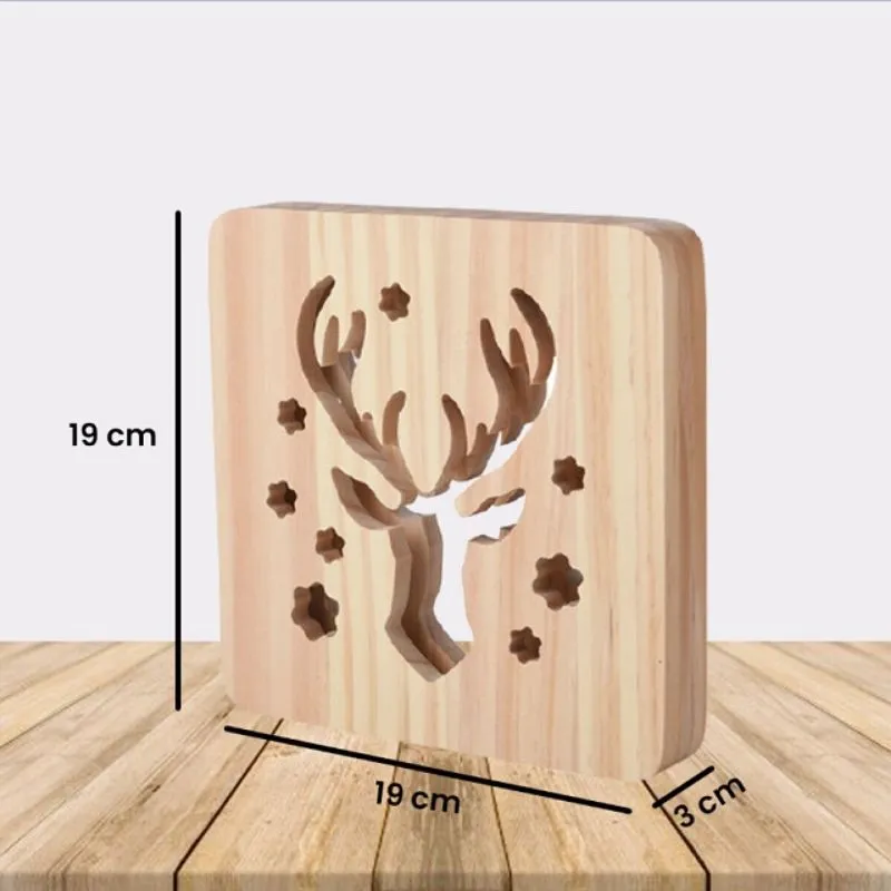 Elk Wooden Decorative Light