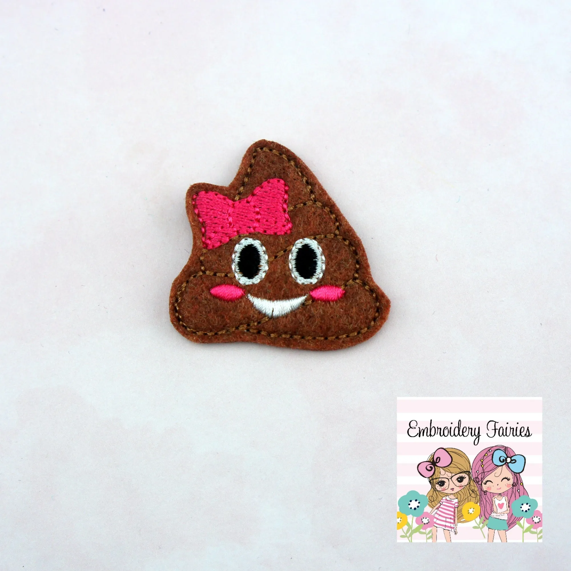 Emoji Poop Feltie Design