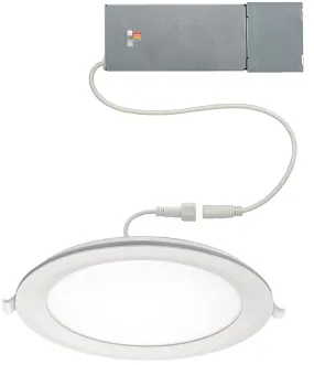 ETI DLLP-NL Series 53829102 Downlight with Nightlight, 22.06 W, 120 V, LED Lamp, Aluminum :EA: QUANTITY: 1