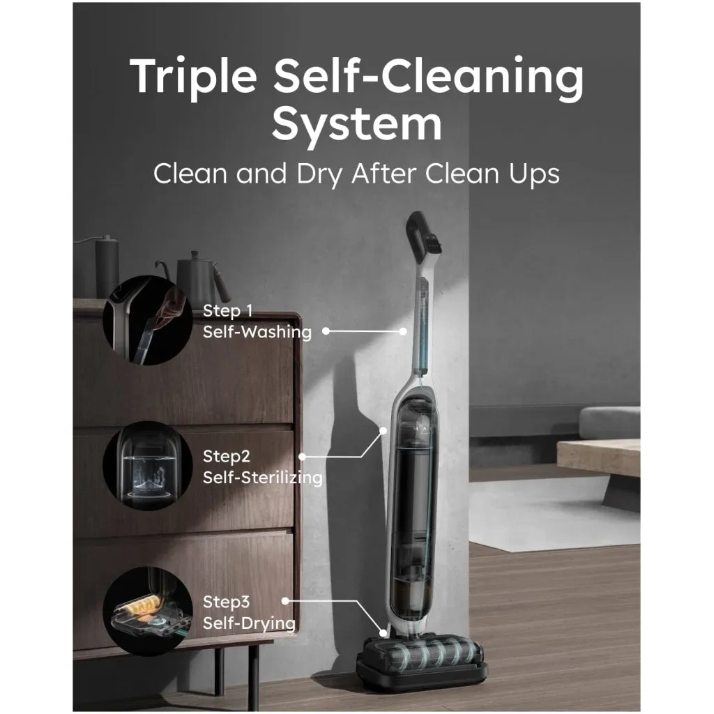 Eufy Mach V1 Ultra Cordless Vacuum & Steam Mop | T2770V11