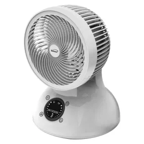 F-650RW 3-Speed 28-Watt 6-In. Oscillating Air Circulator Desktop Fan with Remote and Timer