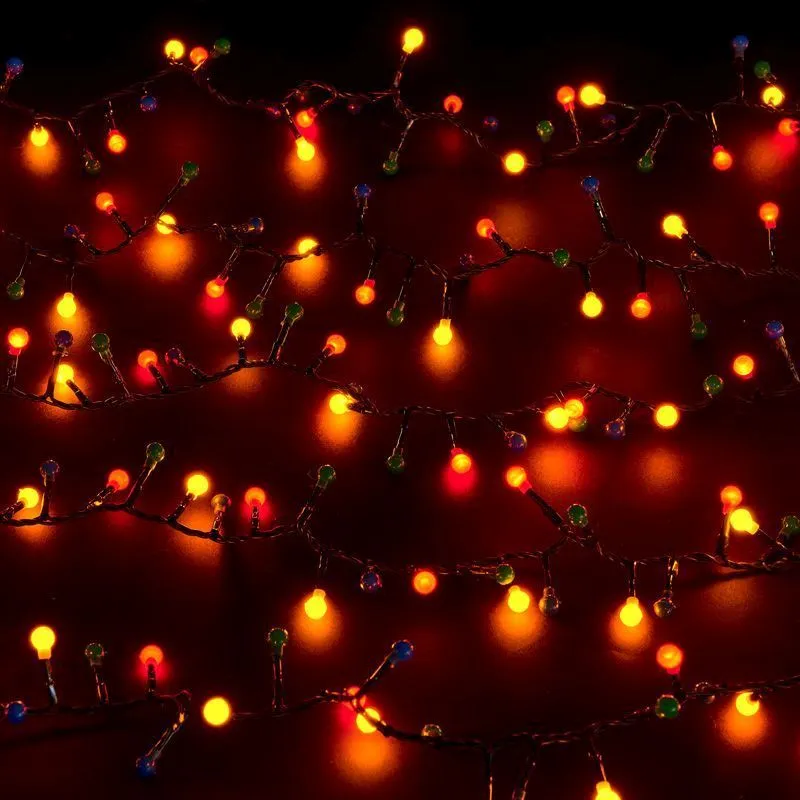 Fairy Cluster Christmas Lights Animated Multicolour Indoor 300 LED - 7.5m by Astralis