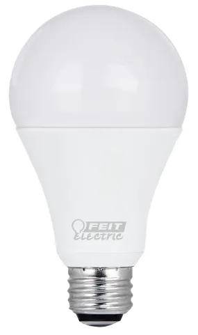 Feit Electric A30/100/927CA LED Bulb, General Purpose, A19 Lamp, 30, 70, 100 W Equivalent, E26 Lamp Base :EA: QUANTITY: 1