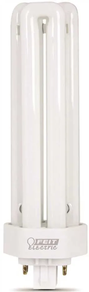 Feit Electric Pl Triple Twin Tube Compact Fluorescent Lamp, Gx24q-3, 1600 Lumens, Neutral, 26 Watt, 3500k