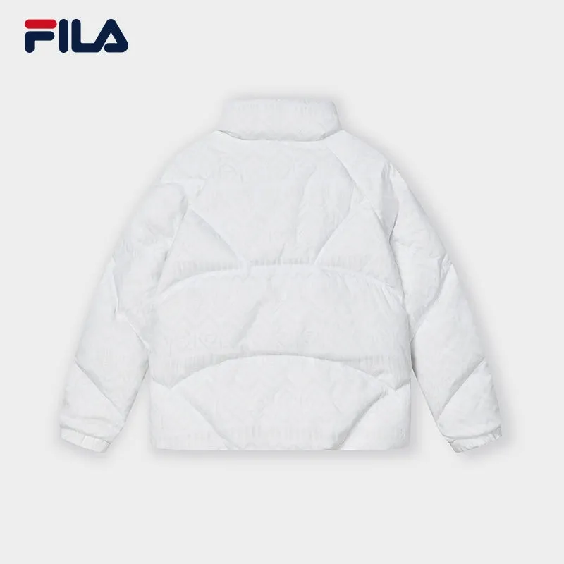 FILA CORE WHITE LINE EMERALD Women Down Jacket in White