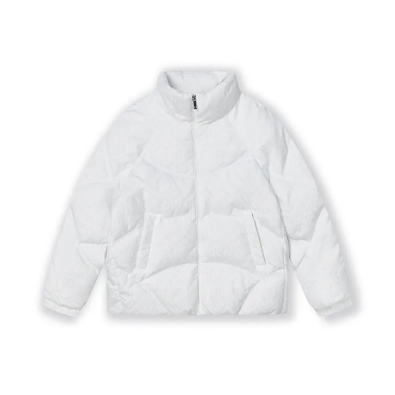 FILA CORE WHITE LINE EMERALD Women Down Jacket in White