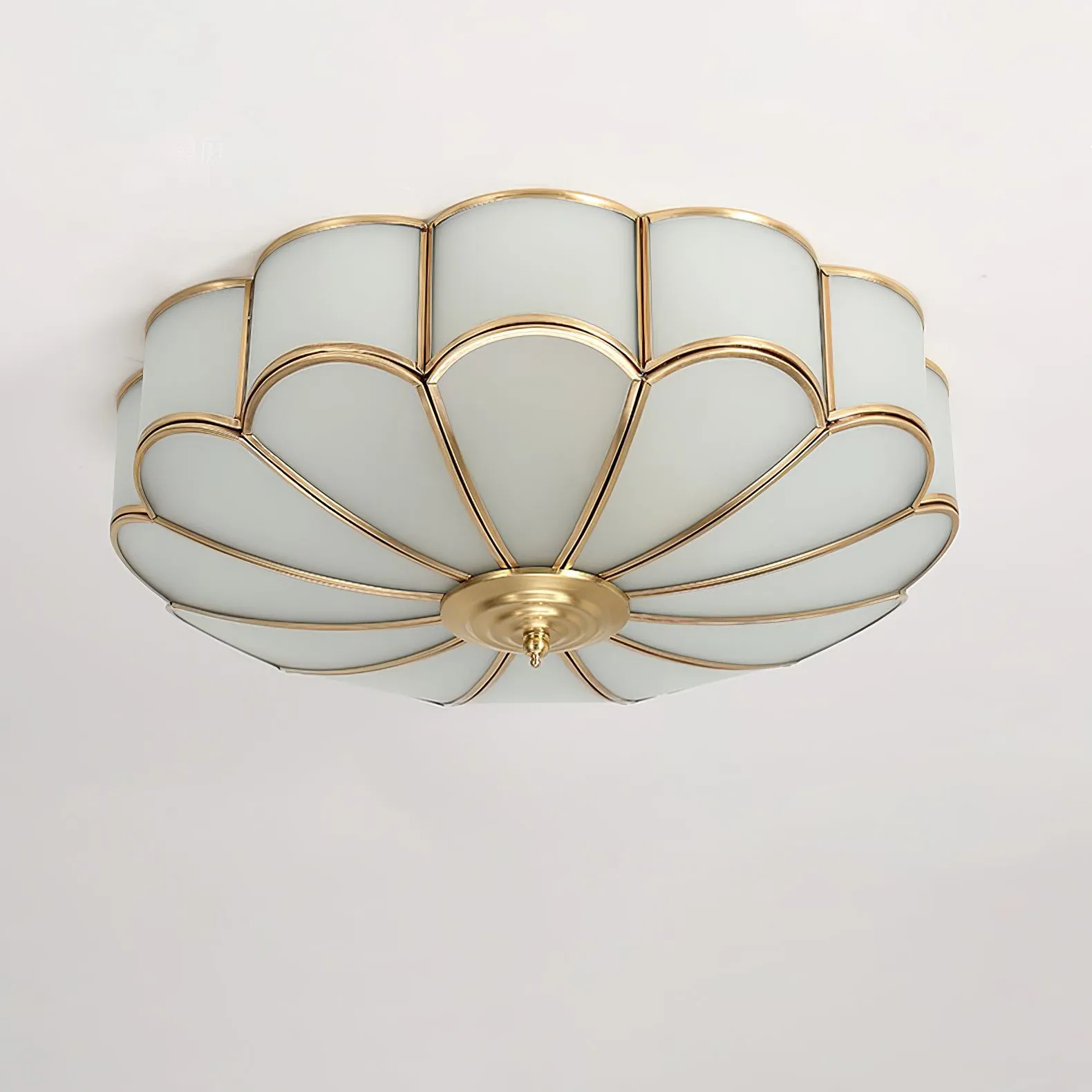 Flower Shape Glass Recessed Ceiling Light