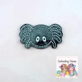 Fuzzy Spider Feltie Design