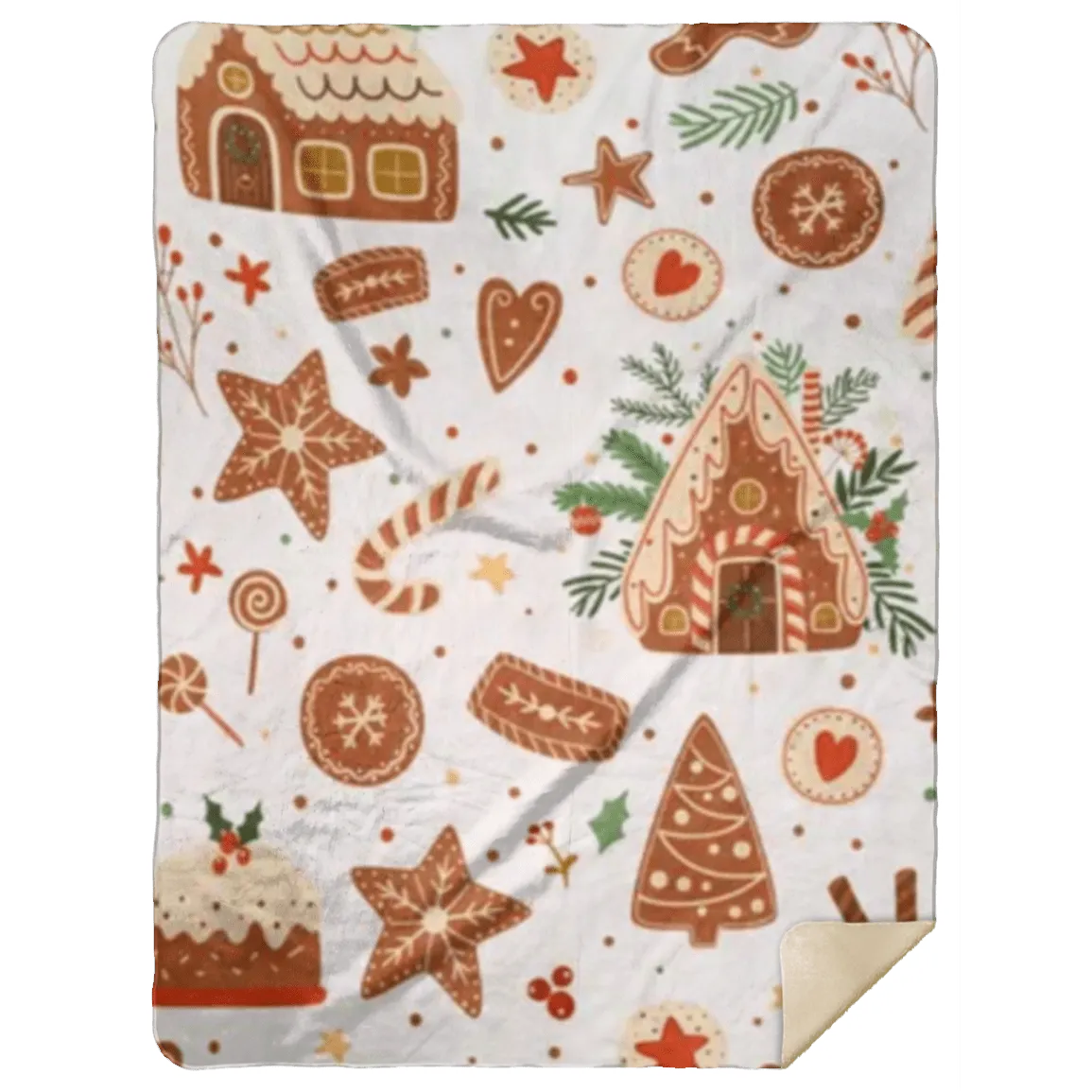 Gingerbread Christmas Blanket