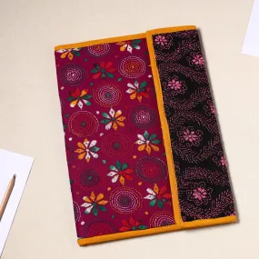 Handcrafted Bengal Kantha Work File Folder 31