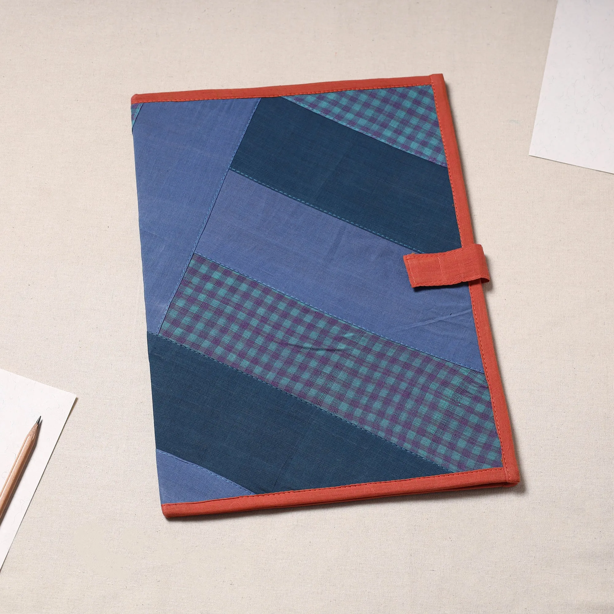 Handmade Patchwork File Folder by Jugaad