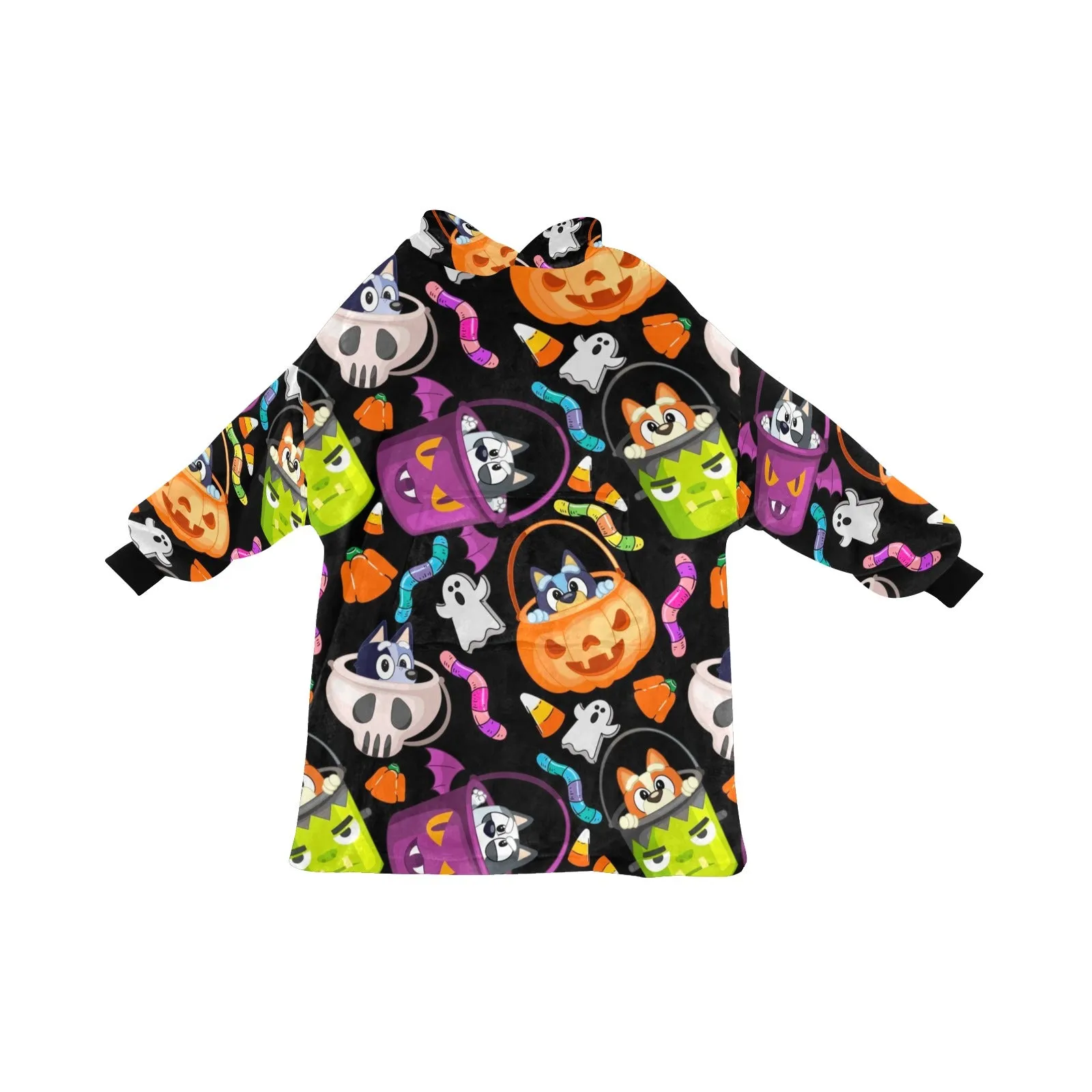 Heelerween - Hooded Blanket