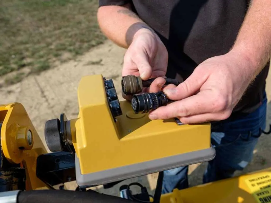 HITCHDOC dual dozer laser controlled grading box for skid steer loader (WITH LASER EQUIPMENT)