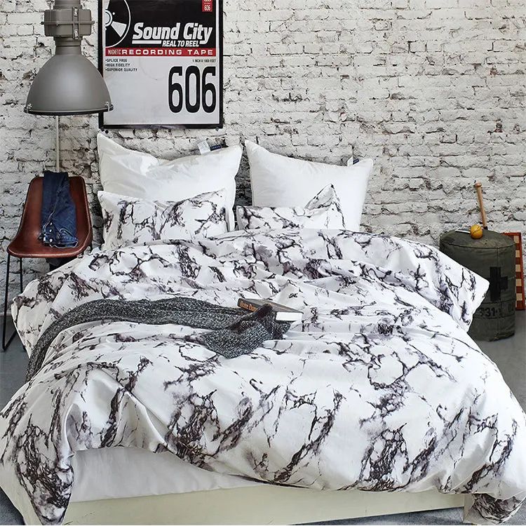 Home Textile Three-piece Hot-selling Amazon Hot Sale Duvet Cover Set Bedding 3 Sets